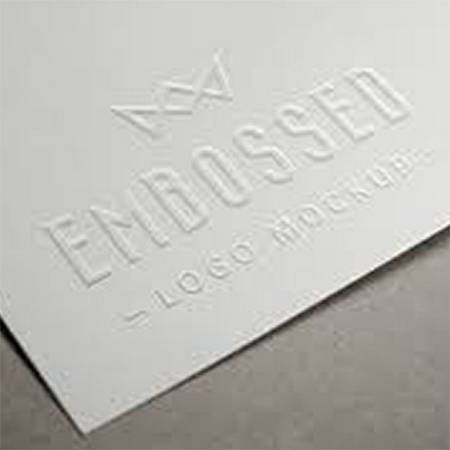 Embossed &  Debossed Logo